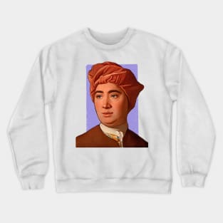 Scottish Philosopher David Hume illustration Crewneck Sweatshirt